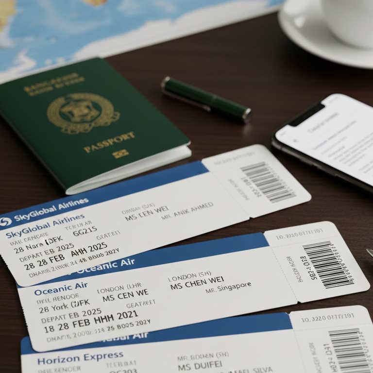 International Airlines Ticket